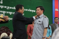 ពិធី​សំណេះ​សំណាល​និង​បំពាក់ស័ត្តិមន្ត្រី​អធិការកិច្ច​ការងារ​តែមួយរបស់​ក្រសួង