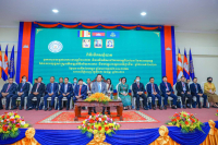លទ្ធផលជាទីមោទន: នៃការអនុវត្តផែនការយុទ្ធសាស្រ្តអភិវឌ្ឍន៍វិស័យការងារ និងបណ្តុះបណ្តាលវិជ្ជាជីវៈ ឆ្នាំ២០១៩-២០២៣  (ភ្នំពេញ)៖ ថ្លែងក្នុងពិធីបើកសន្និបាតបូកសរុបលទ្ធផលការងារ ឆ្នាំ២០២២ និងលើកទិសដៅការងារឆ្នាំ២០២៣ នៃការអនុវត្តផែនយុទ្ធសាស្រ្តអភិវឌ្ឍន៍វិស័យការងារ