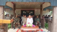 ឯកឧត្តម​បណ្ឌិត អ៊ិត សំហេង អញ្ជើញ​ចុះសួរ​សុខ​ទុក្ខ​បងប្អូន​កង​ពលតូច​អន្ត​រាគមន៍​លេខ៧
