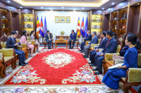 កម្ពុជា-ថៃប្ដេជ្ញាបន្តពង្រឹងកិច្ច​សហប្រតិបត្តិការ​លើវិស័យ​ការងារ និងបណ្ដុះបណ្ដាល​វិជ្ជាជីវៈ ដើម្បី​ជំរុញ​ផល​ប្រយោជន៍​សេដ្ឋកិច្ច សង្គម និង​វប្បធម៌​រវាង​ប្រទេស​ទាំង​ពីរ​ឱ្យ​កាន់​តែ​ខ្លាំង​ឡើង​ថែម​ទៀត
