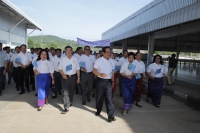ឯកឧត្តម អ៊ិត សំហេង ក្រើនរំឭកដល់រោងចក្រទាំងអស់អនុវត្តតាមការណែនាំឱ្យបានខ្ជាប់ខ្ជួន ដើម្បីបង្ការគ្រោះថ្នាក់ពីបាតុភូតិអ៊ែលនីណូ