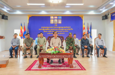 មុនឱកាសបុណ្យចូលឆ្នាំថ្មី! គណៈប្រតិភូក្រសួងការងារចុះសួរសុខទុក្ខកងពលតូចអន្តរាគមន៍លេខ៧ ក្នុងខេត្តព្រះវិហារ