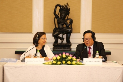 ឯកឧត្តមបណ្ឌិត​​អញ្ជើញ​ចូល​រួម​ជា​សហ​ប្រធាន កម្ម​វិធី​រួម​គ្នា​របស់​អង្គការ​សហ​ប្រជា​ជាតិ “រួមគ្នា​ដើម្បី​មុខ​របរ និង​ការងា​ររបស់​យុវជន​នៅកម្ពុជា”