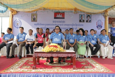 ពិធីបើកការប្រកួតកីឡាបាល់ទាត់ពានរង្វាន់ ឯកឧត្តមបណ្ឌិត អ៊ិត សំហេង