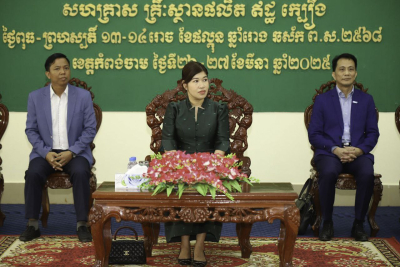 វគ្គបណ្តុះបណ្តាលស្តីពីការ «បង្ការនិងទប់ស្កាត់ការប្រើប្រាស់ពលកម្មកុមារ នៅតាមសហគ្រាស គ្រឹះស្ថានផលិតឥដ្ឋ ក្បឿង»
