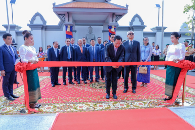 អគារស្នាក់ការកណ្តាលបេឡាជាតិសន្តិសុខសង្គម (ប.ស.ស.) ត្រូវបានសម្ពោធដាក់ឱ្យប្រើប្រាស់ជាផ្លូវការ