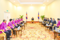 អង្គការសហព័ន្ធវិស្វកម្មអាស៊ាន ចូលជួបសម្តែងការគួរសម និងពិភាក្សាការងារអំពីវឌ្ឍនភាពនៃកិច្ចខិតខំប្រឹងប្រែងរបស់អង្គការសហព័ន្ធវិស្វកម្មអាស៊ាន