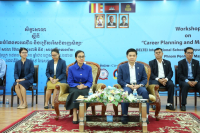 NEA រៀបចំសិក្ខាសាលាអំពី “ការរៀបចំផែនការអាជីព និងជ្រើសរើសជំនាញសិក្សា” ដល់សិស្សានុសិស្សសាលា ប៊ែលធី អន្តរជាតិជាង ២ពាន់នាក់